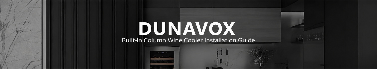 Guida all'installazione di una cantinetta vino da incasso DUNAVOX